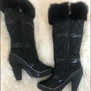 Bebe Sport Black BE VIXEN Boots